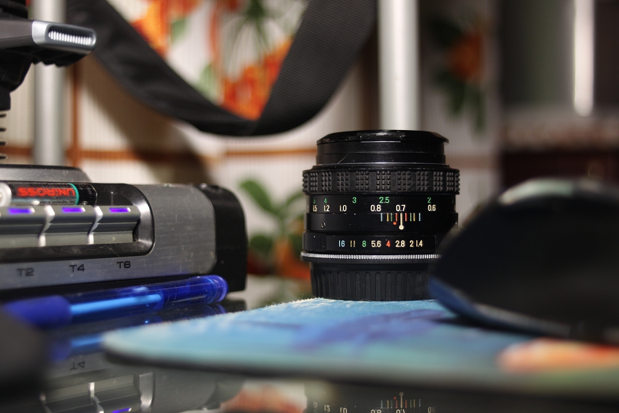 Fujinon EBC 1.4/50 (на снимке). Пример тестовой фотографии, сделанной объективом Fujinon-W 35 mm f/ 2.8 и фотоаппаратом Canon EOS 500D